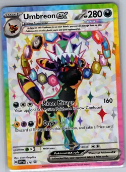 Umbreon ex - SVP 176 SV: Scarlet & Violet Promo Cards - Pokemon Card - NM - Image 1