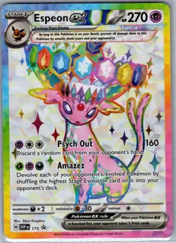Espeon ex - SVP 175 SV: Scarlet & Violet Promo Cards - Pokemon Card - NM - Image 1