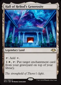 MTG English Hall of Heliod's Generosity NM Normal Modern Horizons - Image 1