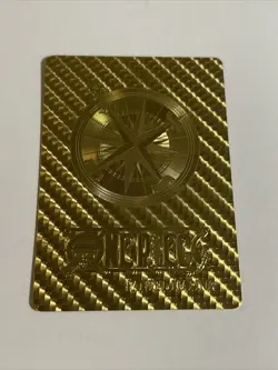 One Piece Wanted Poster Gold Card Collectible✨ - Image 2