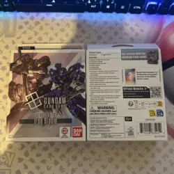 [SEALED] GUNDAM CARD GAME Starter Deck Iron Bloom ST05 Box English (New in Box) - Image 1