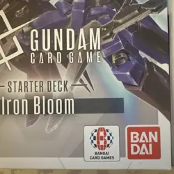 [SEALED] GUNDAM CARD GAME Starter Deck Iron Bloom ST05 Box English (New in Box) - Image 4