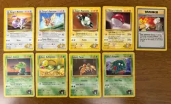 22 Gym Hero Pokemon Cards - WoTC - Heavily played - Great Binder Sets - Image 4