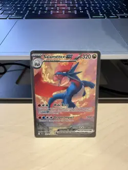 Pokemon TCG Salamence EX Full Art Card Journey Together 187/159 NM - Image 1