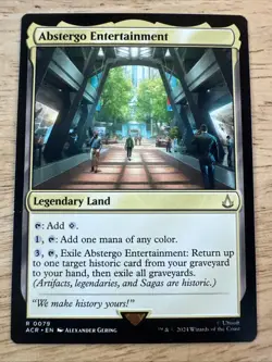 Abstergo Entertainment R MTG Universes Beyond: Assassin's Creed 79 NM - Image 1