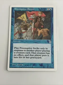 ***English Preemptive Strike*** MTG Portal 3 Kingdoms Magic Kid Icarus - Image 1