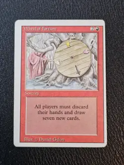 MTG VTG Wheel of Fortune Revised Edition 1994 Reserved List Daniel Gelon MP - Image 1