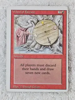 MTG VTG Wheel of Fortune Revised Edition 1994 Reserved List Daniel Gelon MP - Image 3