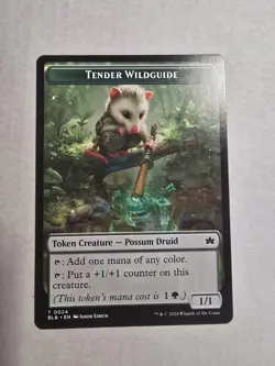 Tender Wildguide Token Bloomburrow Regular - Image 1