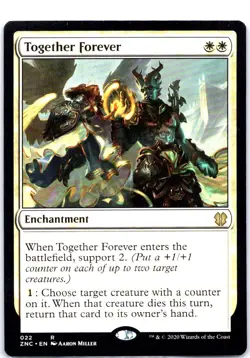 #22 Together Forever MTG Commander: Zendikar Rising Rare - Image 1