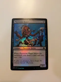 MTG - Phyrexian Rager (Foil) - Dominaria Remastered NM/M Condition - Image 1