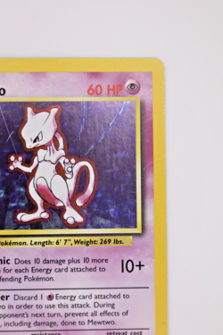 1999 Pokemon - Mewtwo - Base Set - Holo Rare 10/102 [MP - LP] - Image 5