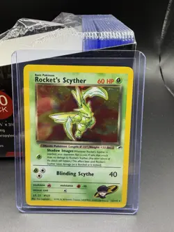 Pokemon TCG Rocket’s Scyther Holo Gym Heroes 13/132 Unlimited NM - Image 3