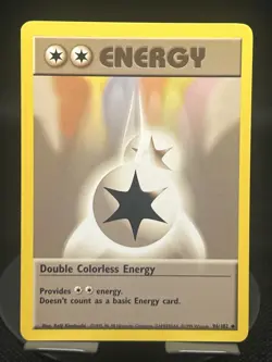 Pokemon TCG Double Colorless Energy 96/102 Base Set Regular LP - Image 1