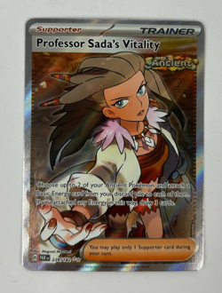 Professor Sada's Vitality 239/182 Pokemon TCG Paradox Rift Ultra Rare NM - Image 1