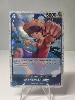 Monkey D Luffy Jolly Roger Foil P-055 Premium Booster The Best - One Piece TCG - Image 1