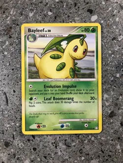 Pokemon TCG Cards Bayleef 41/123 Mysterious Treasures Uncommon NM - Image 1