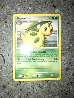 Pokemon TCG Cards Bayleef 41/123 Mysterious Treasures Uncommon NM - Image 3