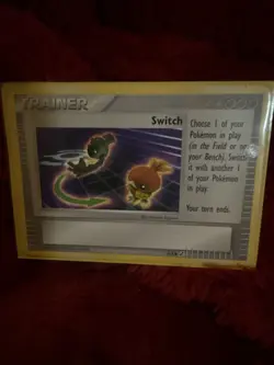 Pokemon Card - Switch Trainer 6/8 - Trading Figure Game - Image 2