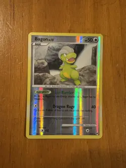 2009 Pokemon Bagon SH10 Arceus Set Shining Reverse Holo Card - Image 1