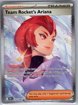Team Rocket's Ariana 237/182 SV10: Destined Rivals - Pokemon Card - NM - Image 1