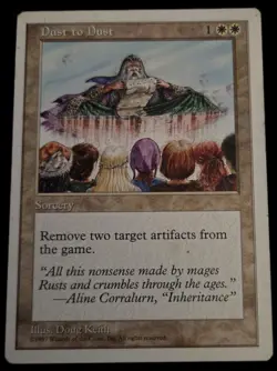 Dust to Dust MTG Core Set 5th Edition Regular - Image 1