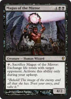 MTG Magus of the Mirror - Foil, Conspiracy, Lightly Played, English - Image 1