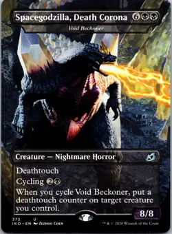 MTG - Spacegodzilla, Death Corona - Void Beckoner (373) - IKO - Regular - Image 1