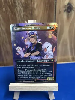 Locke, Treasure Hunter (Borderless) (Chocobo Track Foil) Final Fantasy Foil - Image 1