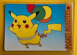 CHANCEY Pokemon Pocket Monsters Japanese Vending Prism Sticker Holo Foil LP - Image 2