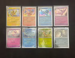 Pokemon Prismatic Evolutions Costco Mini Tin Cosmo Promos (8) Umbreon Sylveon - Image 1