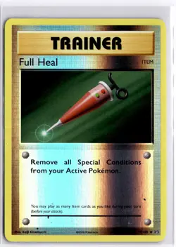 Full Heal 78/108 Reverse Holo Pokemon XY - Evolutions - Image 1