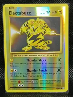Pokemon XY Evolutions 41/108 Electabuzz Reverse Holo Common Near Mint - Image 1