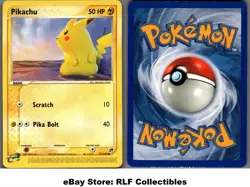 2003 Pokemon, EX Sandstorm, #72/100 Pikachu, Common - Image 1