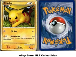 2010 Pokemon, Heartgold & Soulsilver, #78/123 Pikachu, Common - Image 1