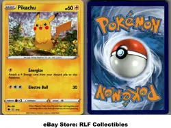 2022 Pokemon, Mcdonalds Promos, #7/15 Pikachu, Holo Promo - Image 1