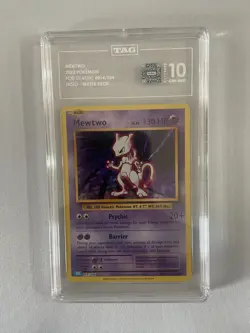 2023 Pokemon Classic Mewtwo #014 Holo TAG 10 #8869 - Image 1