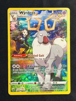 Wyrdeer TG06/TG30 Swsh10: Astral Radiance Trainer Gallery Holo Pokemon NM/Mint - Image 1