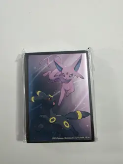 Umbreon and Espeon Sleeves 65 Count Pokemon TCG Prismatic Evolution Brand New - Image 1