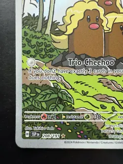 Pokemon Alolan Dugtrio 208/191 Surging Sparks Holo Illustration Rare (NM) - Image 4