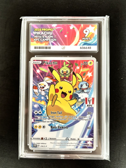Pikachu KFC 016 2021 Indonesian SM Promo ACE 9 MINT Pokemon TCG + Grade Report - Image 1