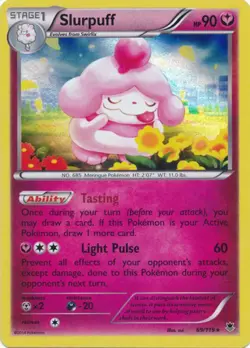 2x (XY04-069) Slurpuff Rare Holo Pokemon XY Phantom Forces Card # 69 - Image 1