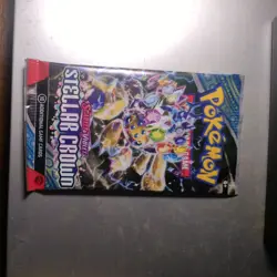 Heavy 22.47g Pokemon Tcg stellar crown Booster Pack Factory Sealed New - Image 3