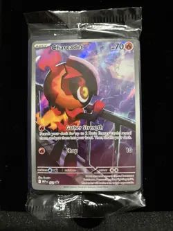 Charcadet #22 Black Star Promo Sealed Phantasmal Flames Pokemon - Image 1