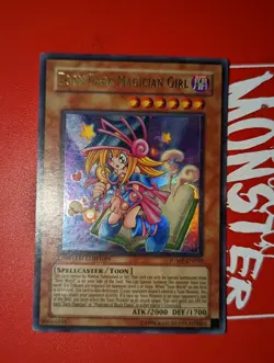 Toon Dark Magician Girl - JUMP-EN010 Yugioh! Yu Gi Oh! Foil Holo Ultra Rare - Image 1