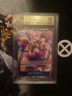 One Piece OP01-078 Boa Hancock Alternate Art - BGS 10 Pristine - Image 1