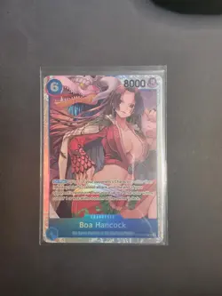 Boa Hancock OP07-051 - One Piece TCG English - SR Super Rare Foil NM Near-Mint - Image 1