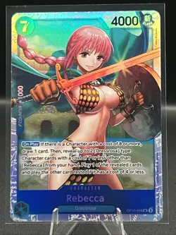 One Piece TCG - Rebecca - OP10-058 SUPER RARE - English - Image 1