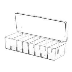 Card Deck Case Storage Dice Sturdy Organizer for 100+ Cards Acrylic Card Box - Image 1