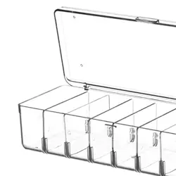 Card Deck Case Storage Dice Sturdy Organizer for 100+ Cards Acrylic Card Box - Image 4